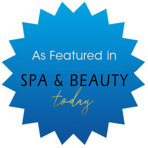 As Featured in Spa and Beauty Today badge
