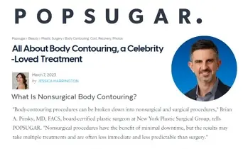 Plastic Surgeon Dr. Brian A. Pinsky on Body Contouring, including Non-Surgical Options at Deep Blue Med Spa